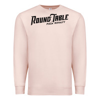 Pale Pink resto, round table pizza new Premium Sweatshirt - PixelWave