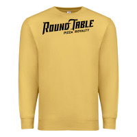 Antique Gold resto, round table pizza new Premium Sweatshirt - PixelWave