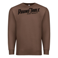 Chestnut resto, round table pizza new Premium Sweatshirt - PixelWave