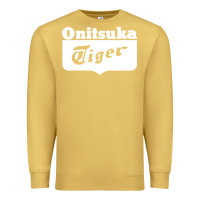 Antique Gold onitsuka tiger Premium Sweatshirt - PixelWave