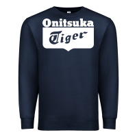 Navy onitsuka tiger Premium Sweatshirt - PixelWave