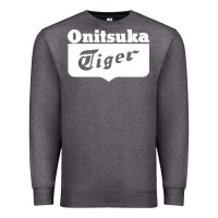 Charcoal Heather onitsuka tiger Premium Sweatshirt - PixelWave