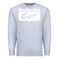 Heather Grey onitsuka tiger Premium Sweatshirt - PixelWave