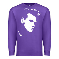 Purple morrissey the smiths Premium Sweatshirt - PixelWave