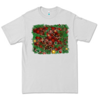 Dove Grey christmas background Premium Tee - RanaPortraitStore