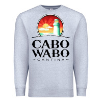 Heather Grey cabo wabo Premium Sweatshirt - PixelWave