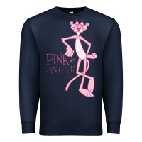 Navy pink panther Premium Sweatshirt - PixelWave