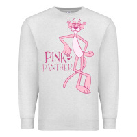 Oatmeal Heather pink panther Premium Sweatshirt - PixelWave