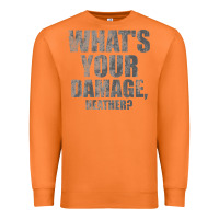 Carrot what's your damage, heather   heathers Premium Sweatshirt - PixelWave