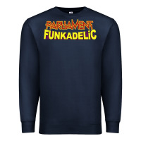 Navy parliament funkadelic Premium Sweatshirt - PixelWave