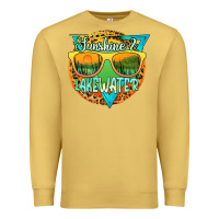 Antique Gold sunshine & lakewater Premium Sweatshirt - JahusDesignShop