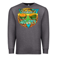 Charcoal Heather sunshine & lakewater Premium Sweatshirt - JahusDesignShop