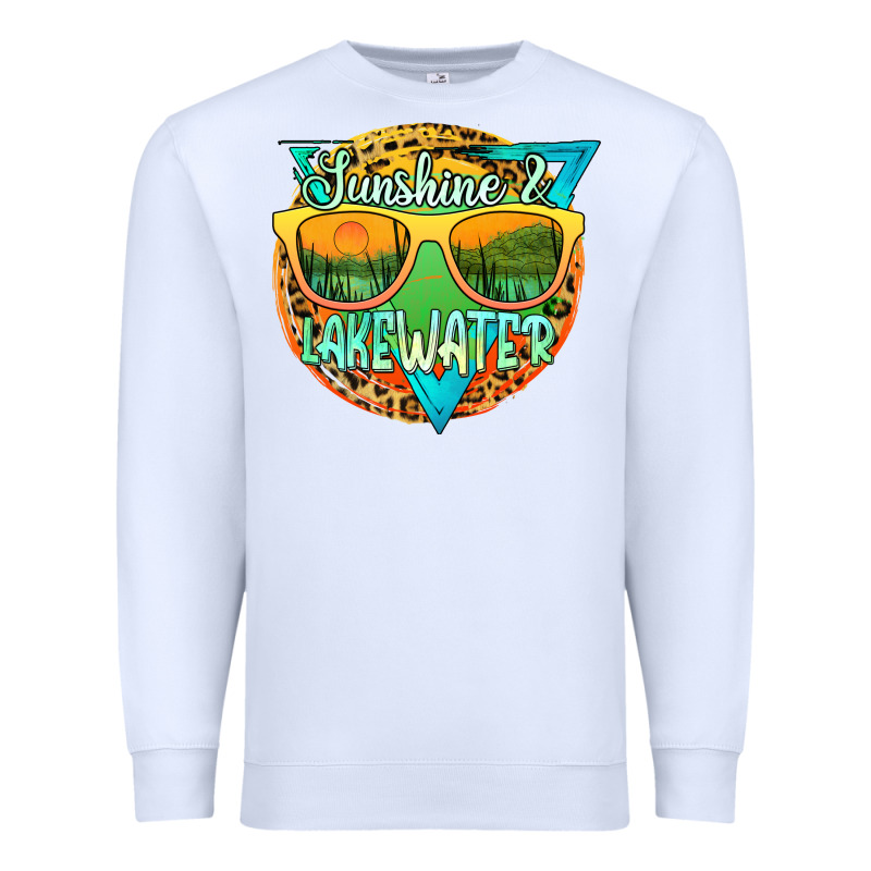 Sunshine & Lakewater Premium Sweatshirt by JahusDesignShop | Teevron