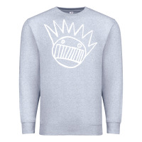 Heather Grey ween Premium Sweatshirt - PixelWave