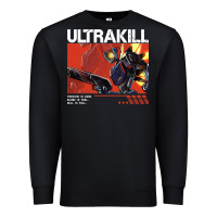 Black the merch ultrakill 1 Premium Sweatshirt - PixelWave