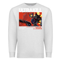 Oatmeal Heather the merch ultrakill 1 Premium Sweatshirt - PixelWave