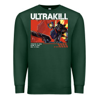 Sports Green the merch ultrakill 1 Premium Sweatshirt - PixelWave