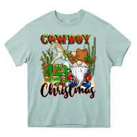 Cowboy Christmas Gnome Heavy Core Tee | Teevron