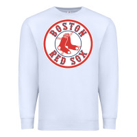 White Boston R e d S o x Premium Sweatshirt - Craftify