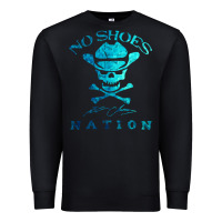 Black kenny chesney no shoes nation Premium Sweatshirt - Craftify