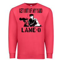 Cardinal get out of my yard lame o the burbs quote the burbs Premium Sweatshirt - Craftify