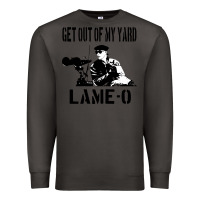 Smoke get out of my yard lame o the burbs quote the burbs Premium Sweatshirt - Craftify