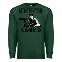 Sports Green get out of my yard lame o the burbs quote the burbs Premium Sweatshirt - Craftify