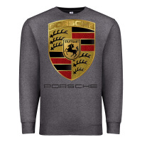 Charcoal Heather .Porches new Premium Sweatshirt - Craftify