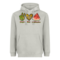 Moon Dust peace love watermelon Heavyweight Hoodie - JahusDesignShop