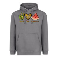 Storm peace love watermelon Heavyweight Hoodie - JahusDesignShop