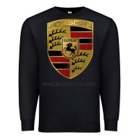 Black .Porches new Premium Sweatshirt - Craftify