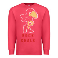 Cardinal Vintage jayhawk ku Premium Sweatshirt - Craftify