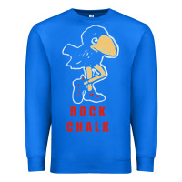 Vintage Jayhawk Ku Premium Sweatshirt | Teevron