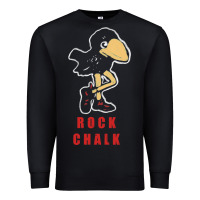 Black Vintage jayhawk ku Premium Sweatshirt - Craftify