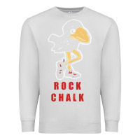Dove Grey Vintage jayhawk ku Premium Sweatshirt - Craftify
