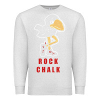 Oatmeal Heather Vintage jayhawk ku Premium Sweatshirt - Craftify