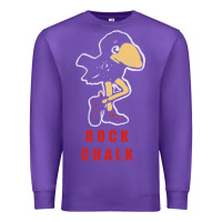 Purple Vintage jayhawk ku Premium Sweatshirt - Craftify