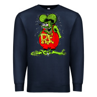Navy Official Rat Fink Original Merchandise 1 Premium Sweatshirt - Craftify