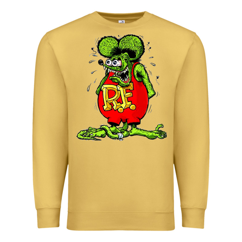 Official Rat Fink Original Merchandise 1 Premium Sweatshirt by Craftify | Teevron