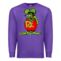 Purple Official Rat Fink Original Merchandise 1 Premium Sweatshirt - Craftify
