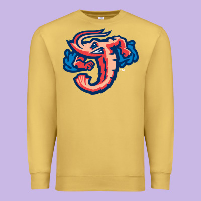 Jacksonville Jumbo Shrimp Premium Sweatshirt Designed By Craftify