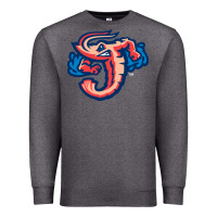 Charcoal Heather jacksonville jumbo shrimp Premium Sweatshirt - Craftify
