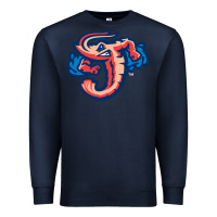 Navy jacksonville jumbo shrimp Premium Sweatshirt - Craftify