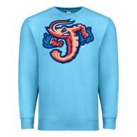 Ocean Blue jacksonville jumbo shrimp Premium Sweatshirt - Craftify