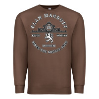 Chestnut clan macduff scottish kilt highland games t shirt Premium Sweatshirt - Craftify
