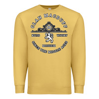 Antique Gold clan macduff scottish kilt highland games t shirt Premium Sweatshirt - Craftify