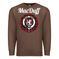 Chestnut MacDuff Clan Scottish Name Coat Of Arms Tartan Premium Sweatshirt - Craftify