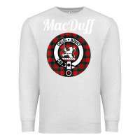 Oatmeal Heather MacDuff Clan Scottish Name Coat Of Arms Tartan Premium Sweatshirt - Craftify