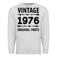 Dove Grey VINTAGE 1976 ORIGINAL PARTS Premium Sweatshirt - Craftify