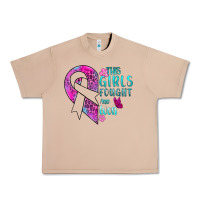 Burro This Girls Fought and Won Cancer Urban Heavy Tee - BundleAndBundleShop